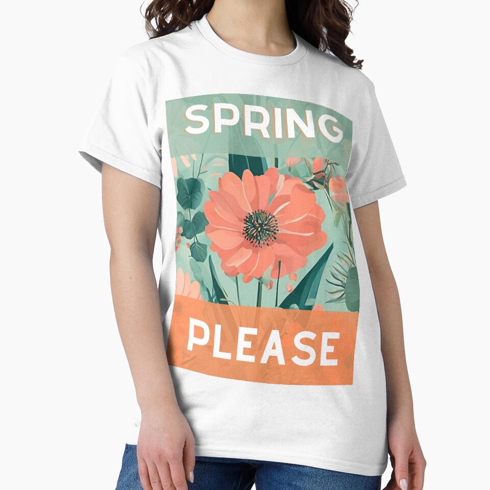 Spring please vibe style flowers by coolvibes-shop