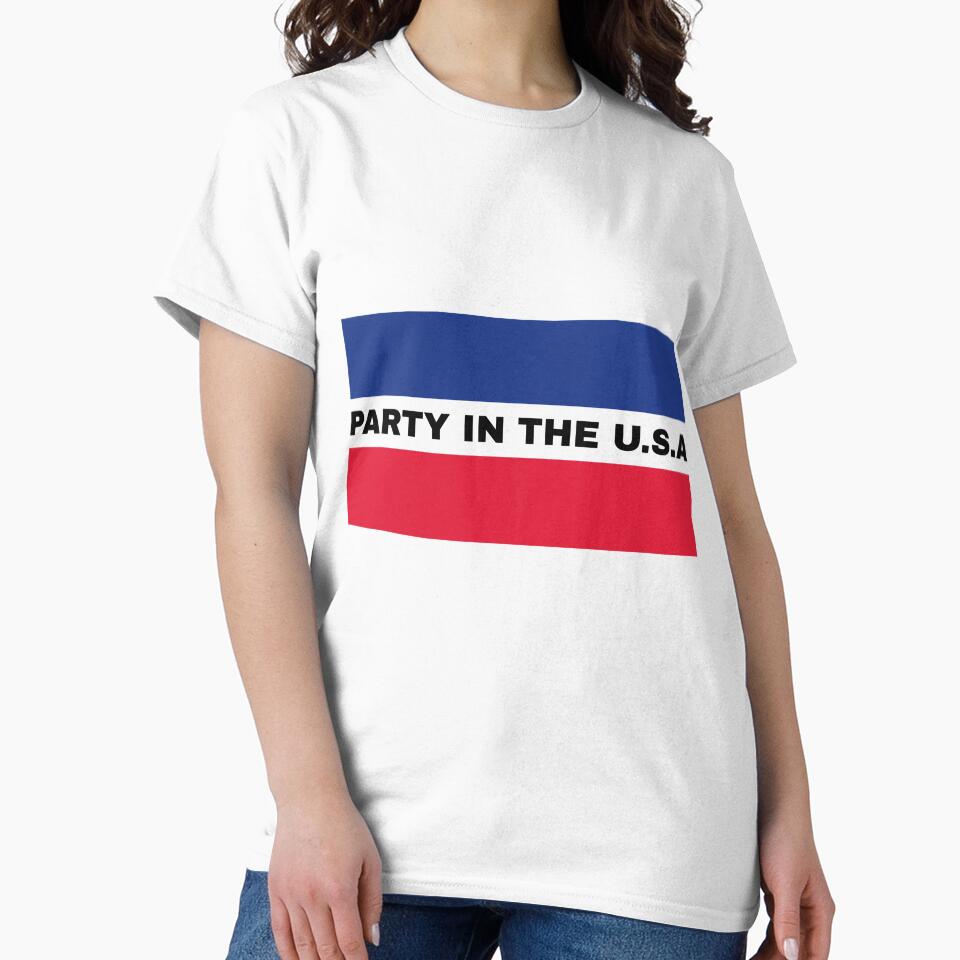 PARTY IN THE U.S.A STICKER by SuccessfulVibes