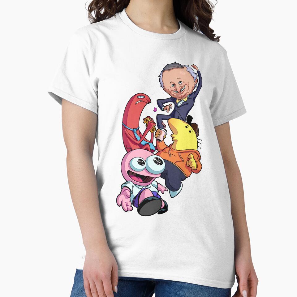Smile Friends Cartoon Characters Funny by Revoleos