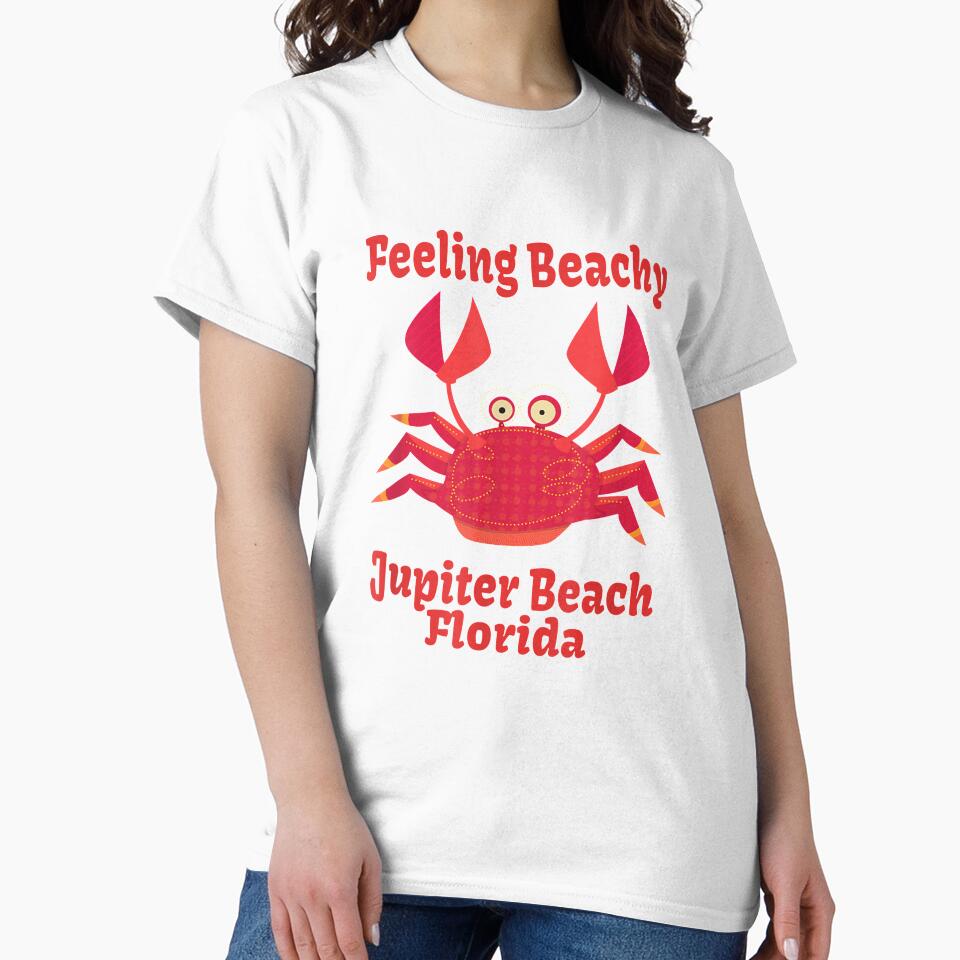 Jupiter Island Vacation Funny Crab Gift by charissamo77