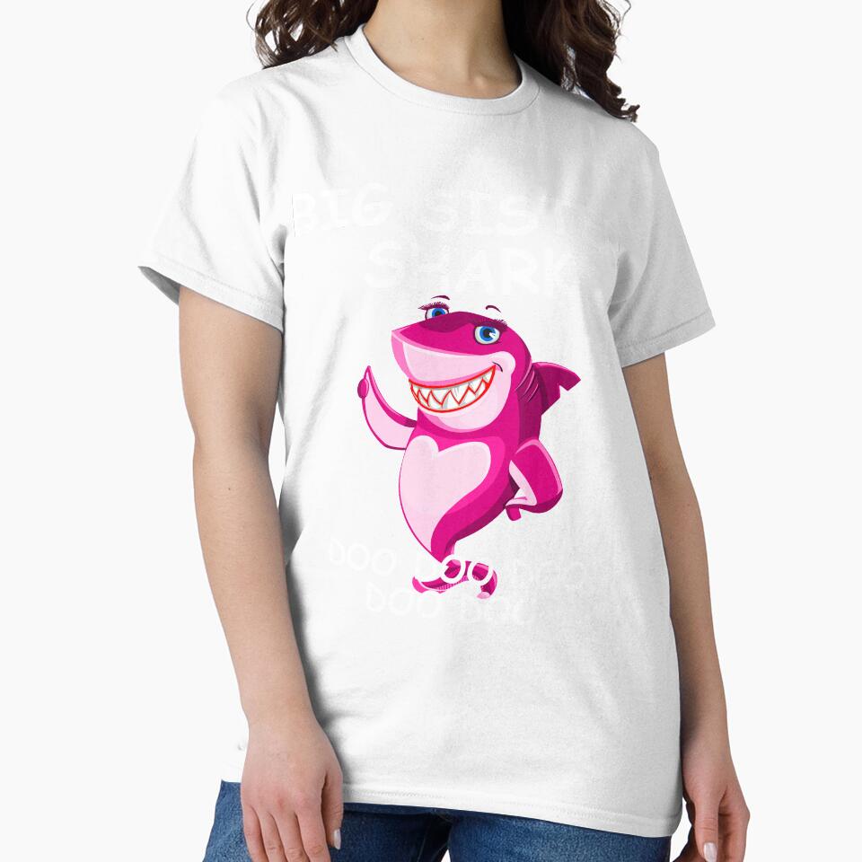 Big Sister Shark Doo Doo Funny Gift by Shariss