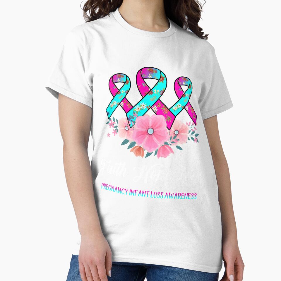 Faith Hope Love Pregnancy Infant Loss Awareness by frechettee