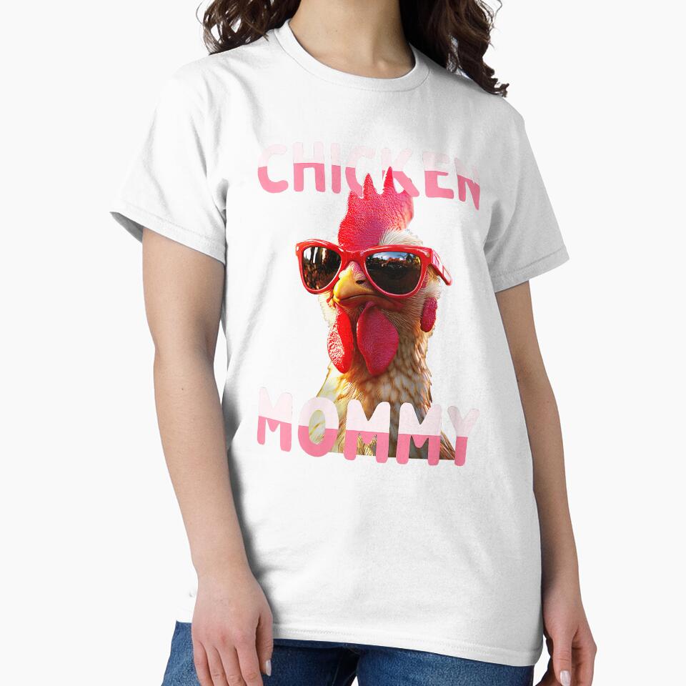 Chicken Mommy Funny Farm Mom Chicken Lover by zamiokaline