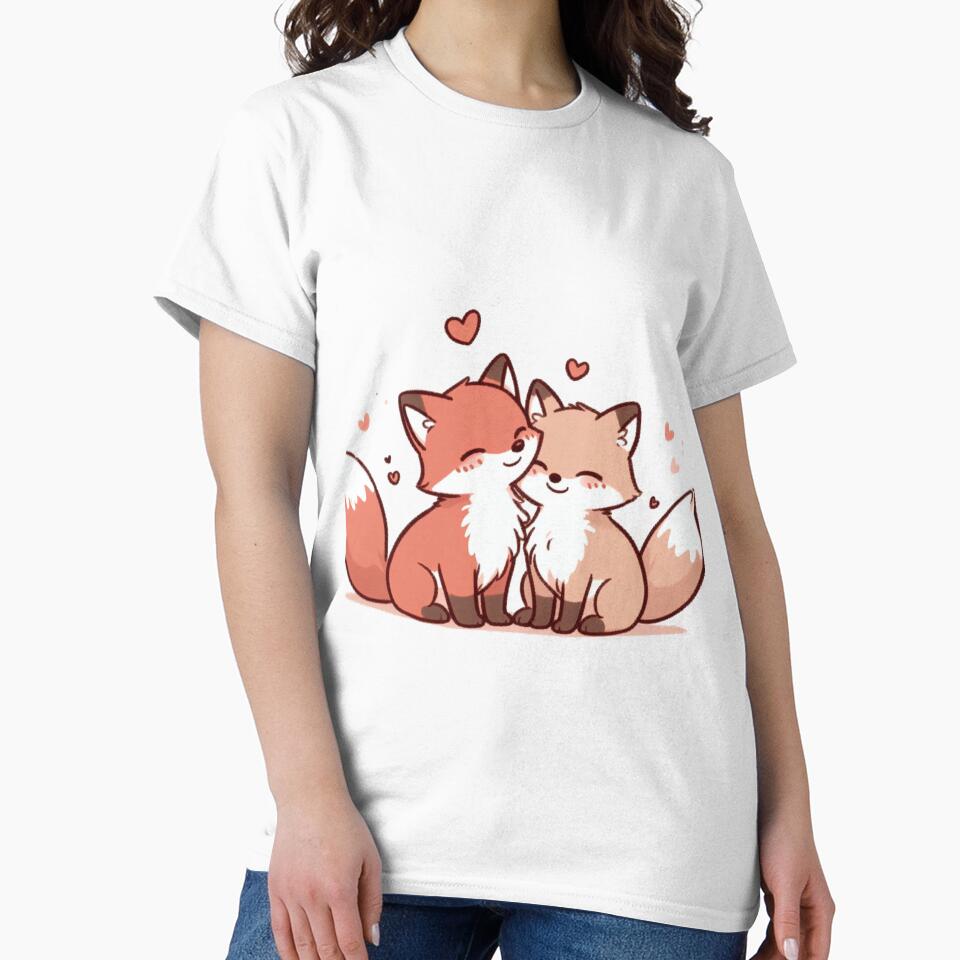 Fox Couple Valentine's Day by LemuellTrends
