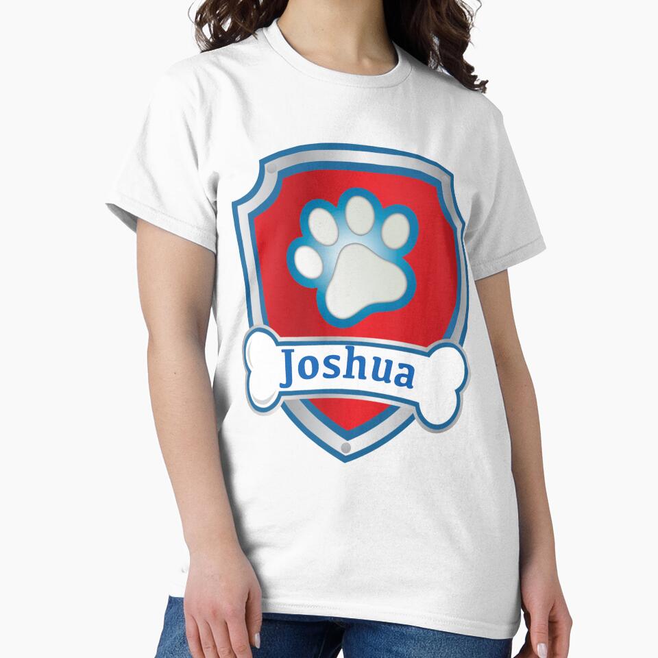 Joshua Name Paw Patroller by RMSartZ