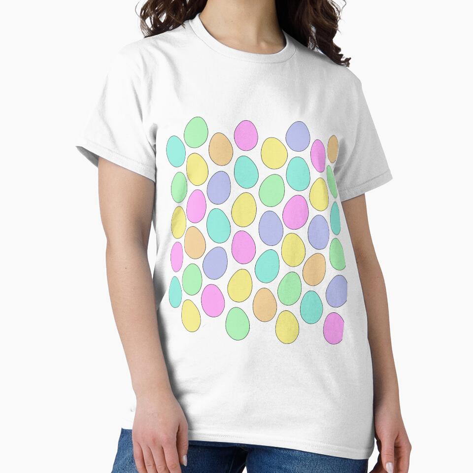 Slanted Easter eggs pastel by ArtSCPdesign