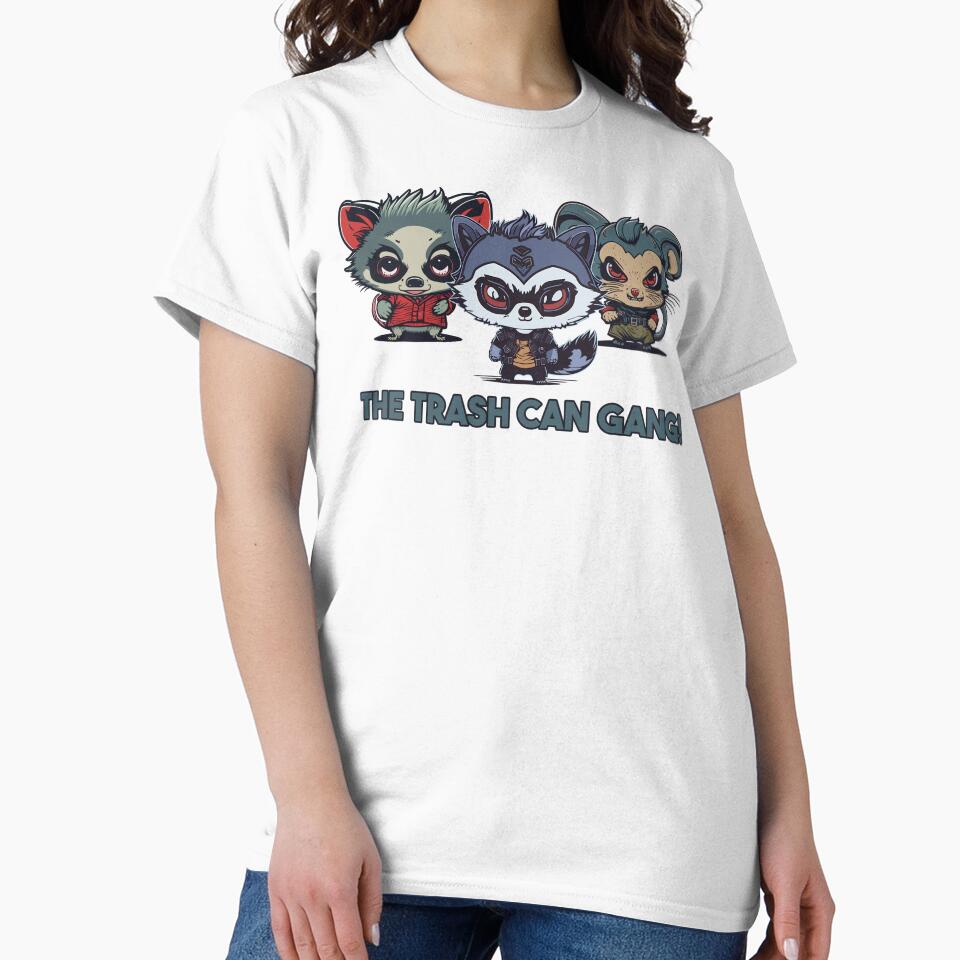 Trashcanimals - Team Trash - Trash can gang - Raccoon - Opossum - Rat by brindled