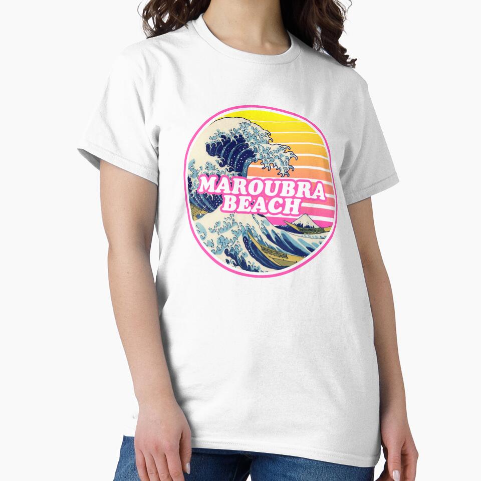 Maroubra Beach by Go Logo Designs