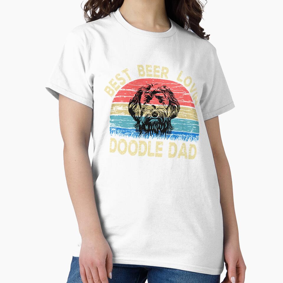 Best Beer Lovin Doodle Dad Design by monicacarr