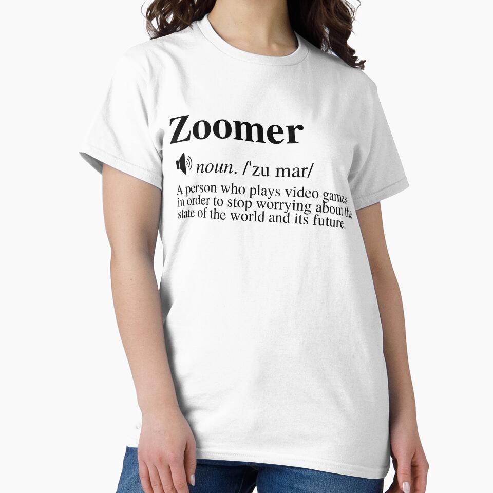 Zoomer Definition #3 - A Gaming Distraction (White Background) by mind-illusions