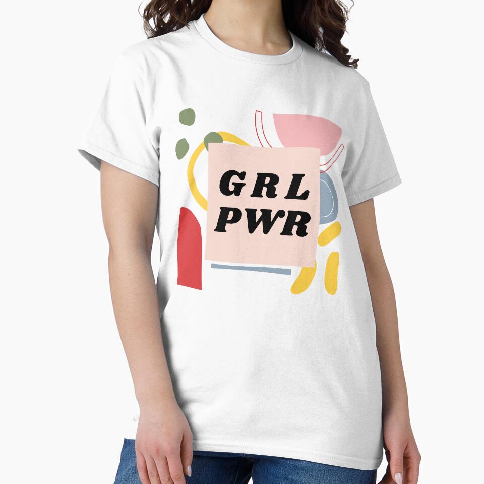 GRL PWR - Abstract Boho Hipster Design by gimmesometees