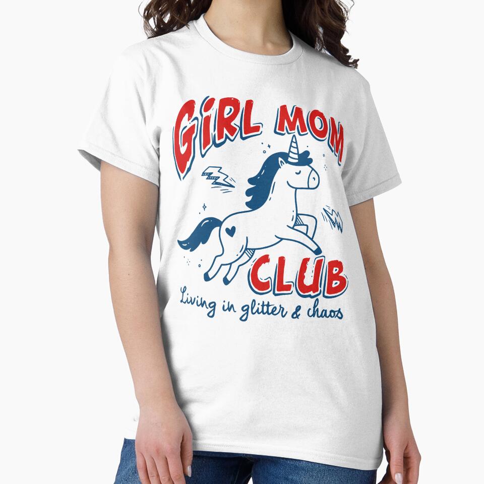 Girl Mom Club - Unicorn Mom by gunaone-design