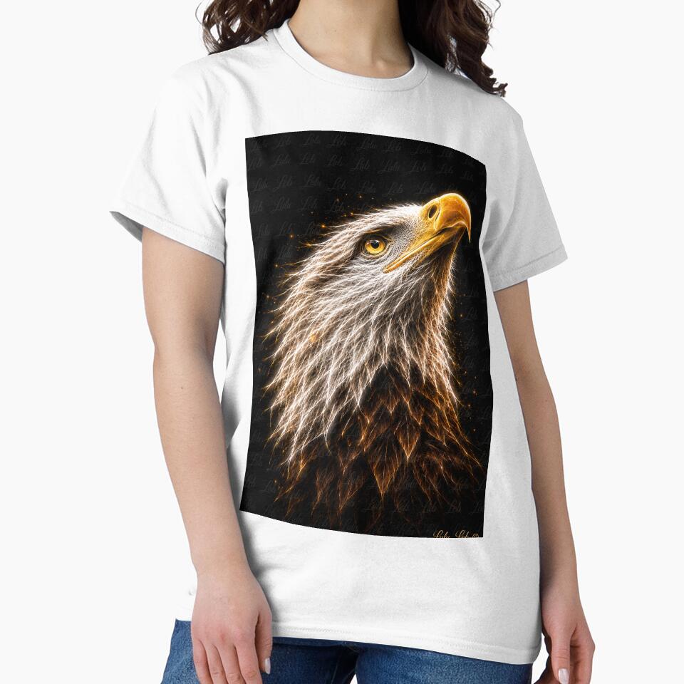 Electric Eagle – Golden Majesty by LuluLeb