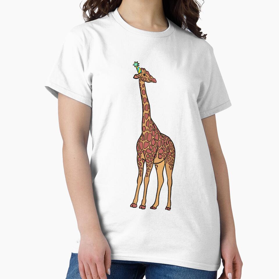 Colorful Party Giraffe by Luke Landwehr