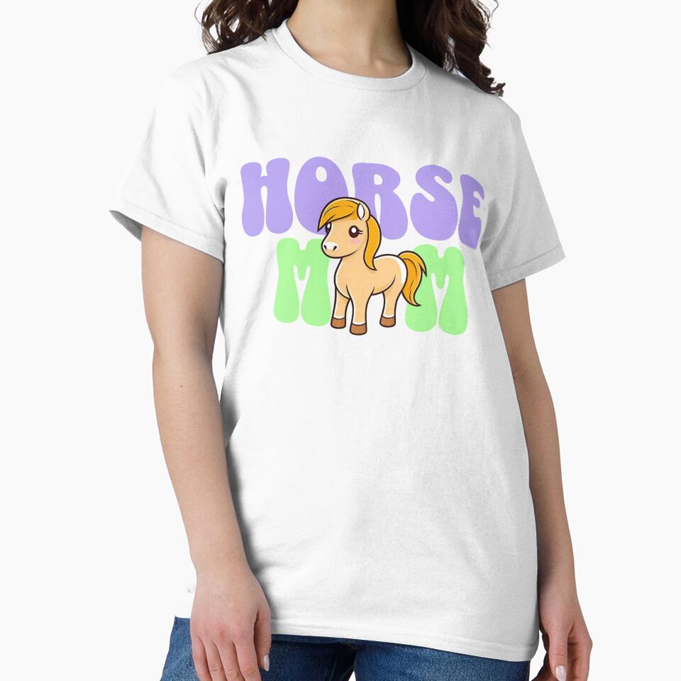 Horse Mom - Cute Horse - Pet Horse by BlueCoastPOD