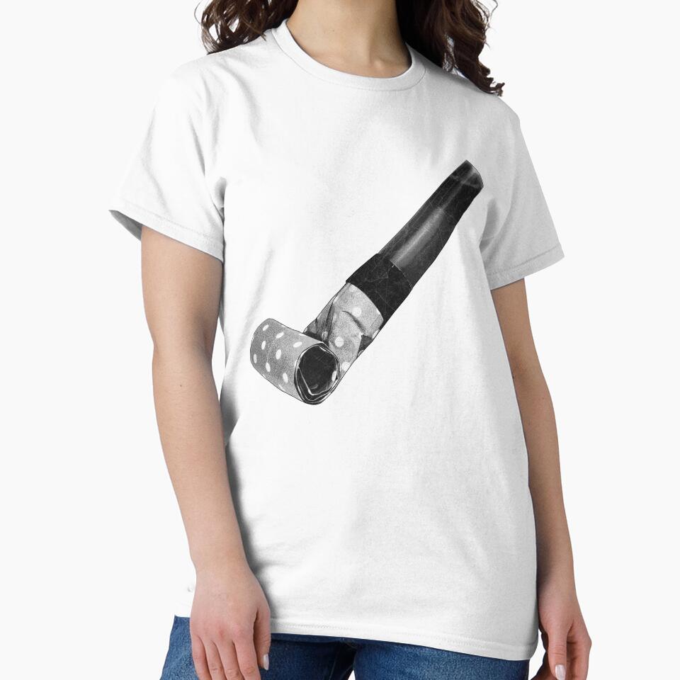 Polka Dot Party Blower Dark Nostalgia Celebration Art by Ghoul Enterprises
