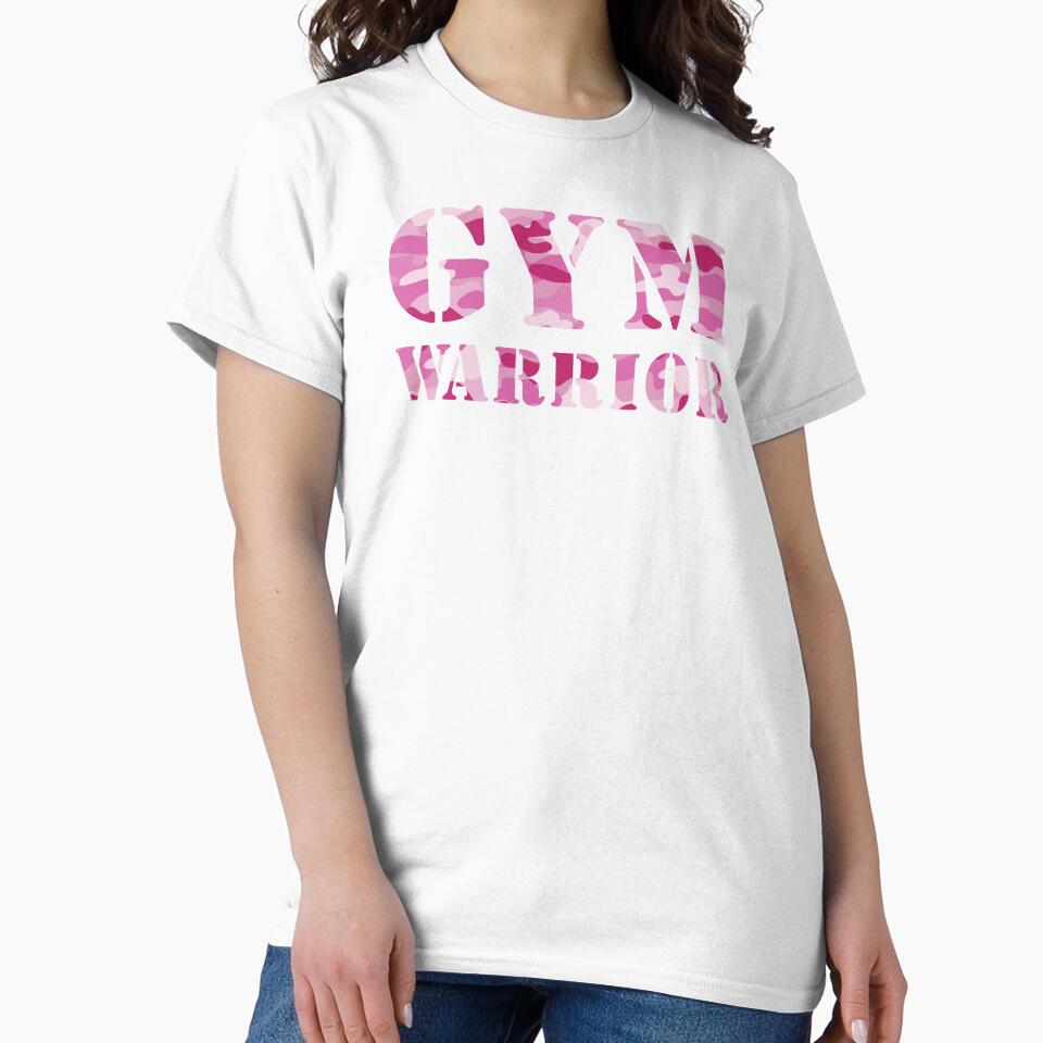 Gym Warrior | Fitness - Pink Camouflage by Mini Tofu Shop
