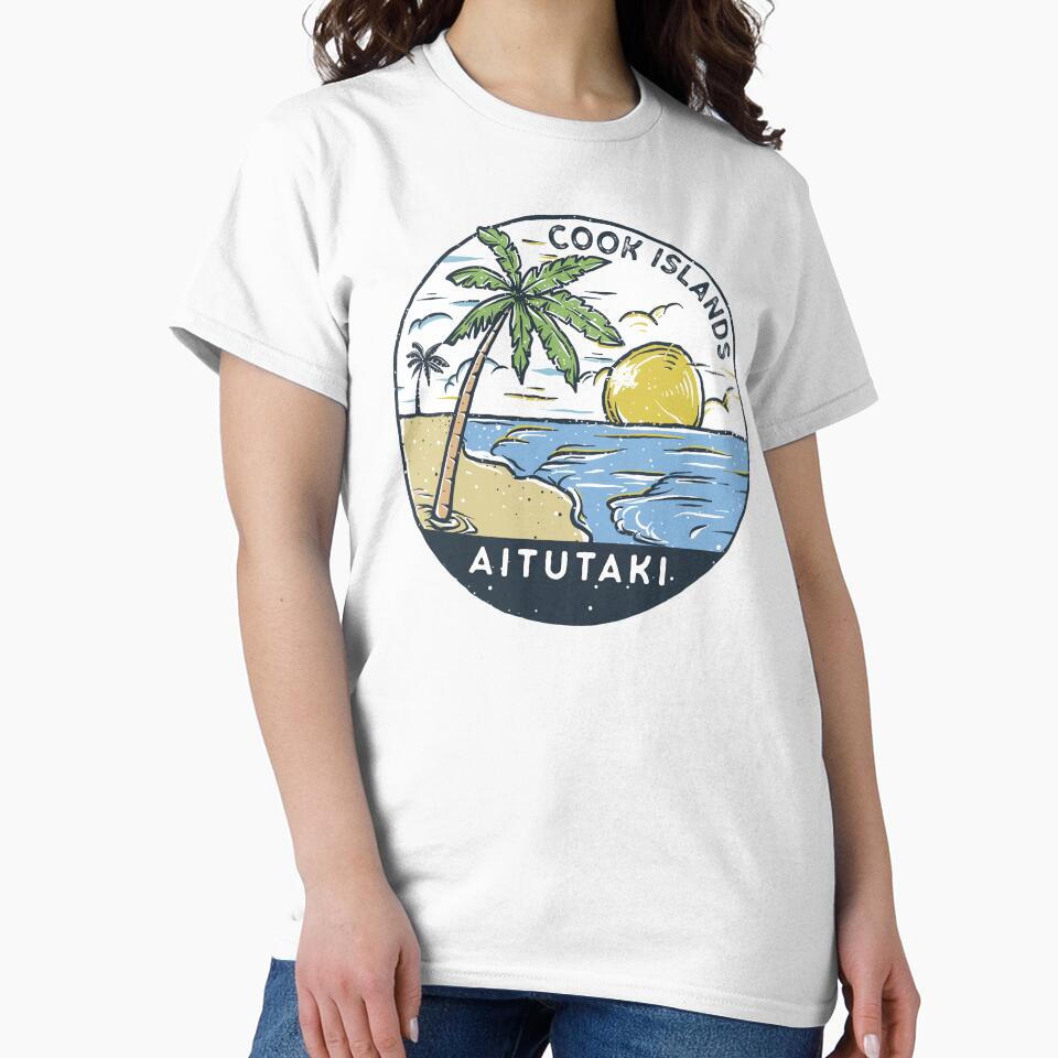 Aitutaki Cook Islands Vintage by KrisSidDesigns
