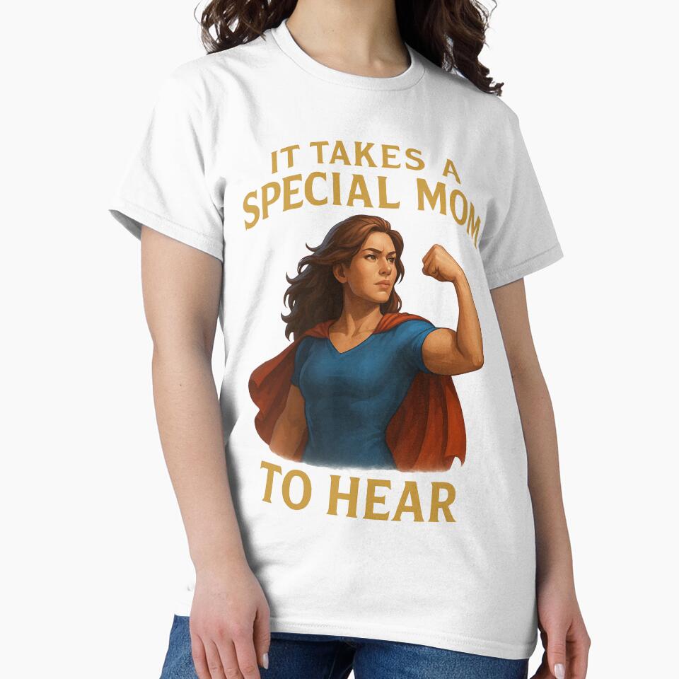 It Takes a Special Mom – Strong Superhero Mother Gift Shirt by InkognitoPrints