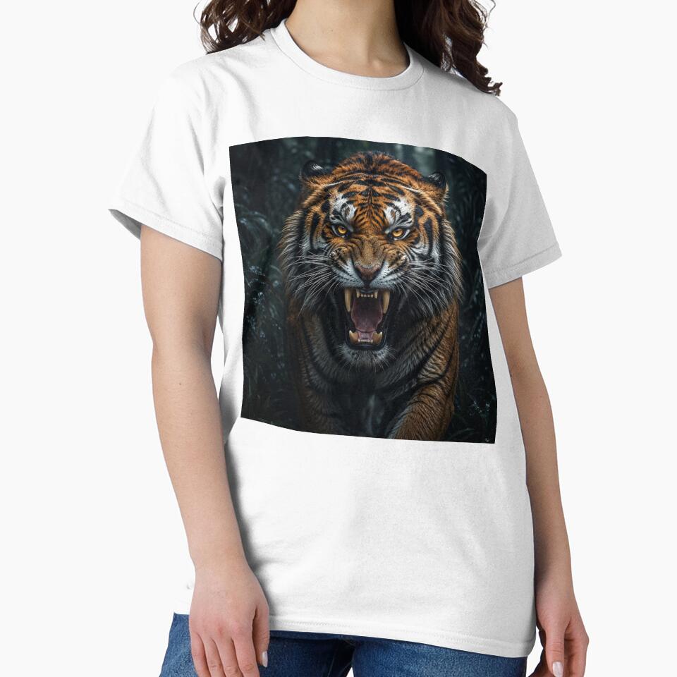 Roaring Tiger in the Jungle by Vexorask