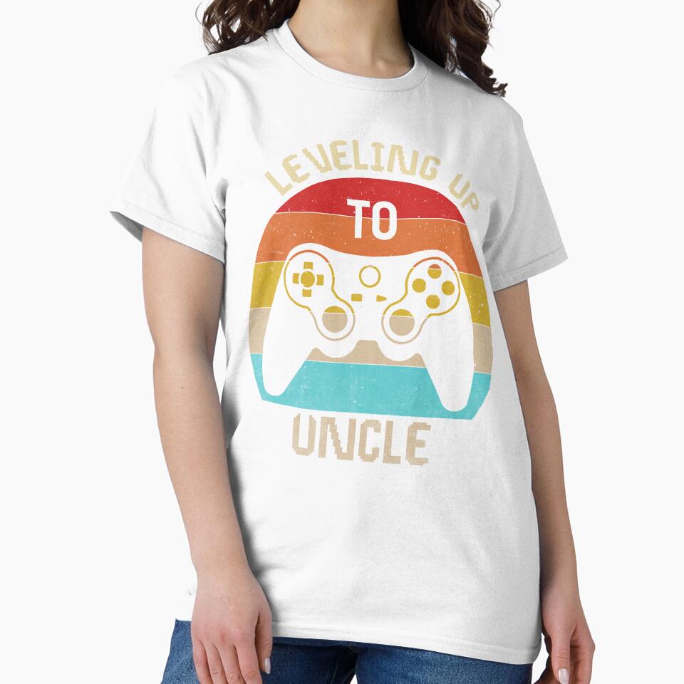 Leveling up to Uncle, video gamer soon to be uncle by Dapper-Art