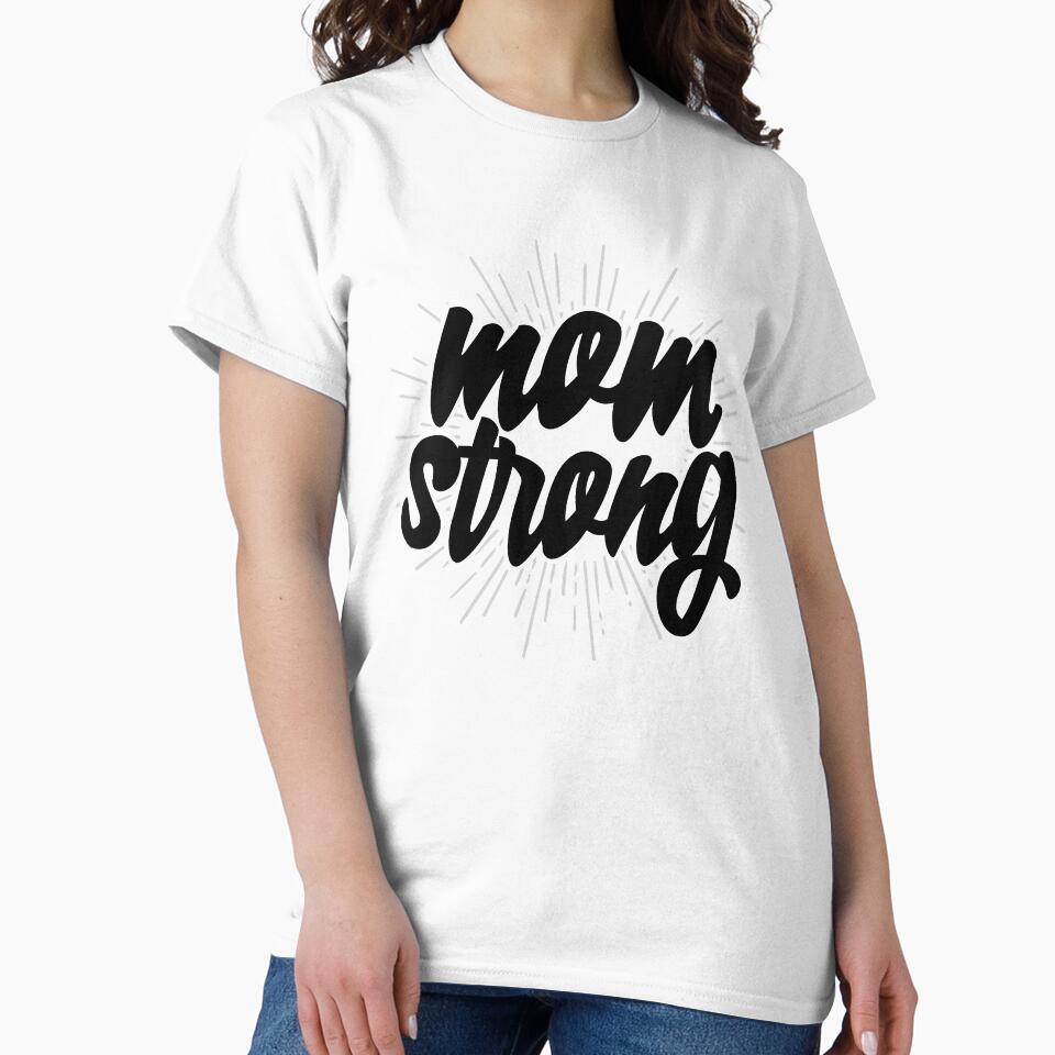 Mom Strong by VibrantGifts