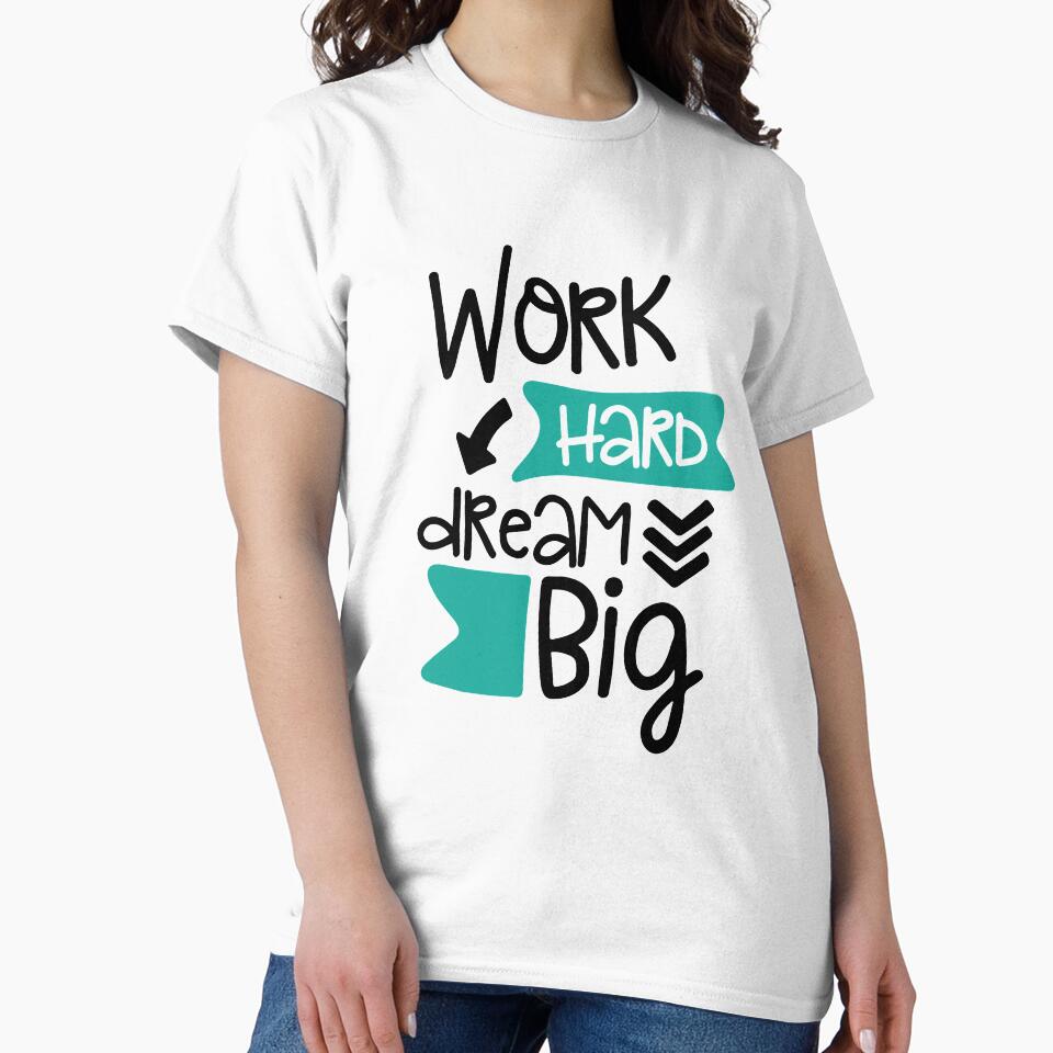 Work Hard Dream Big by Mushrankhan