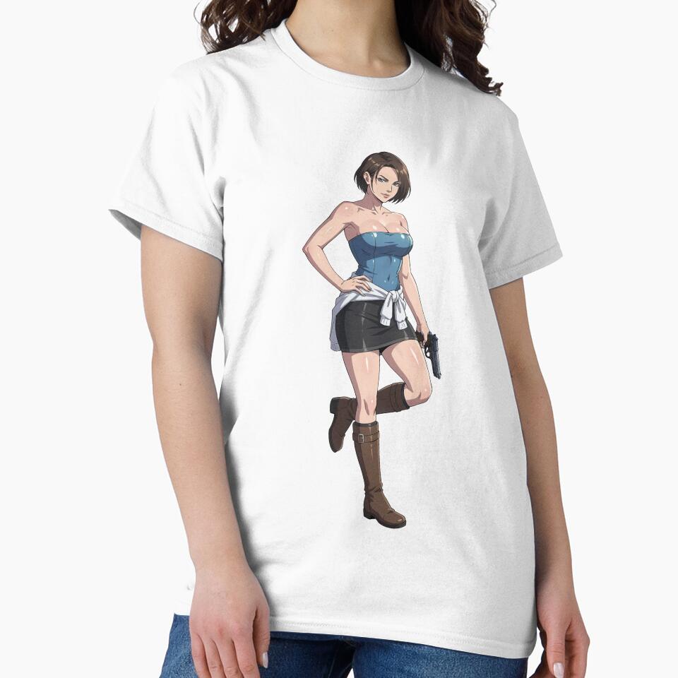 jill valentine resident evil 3 anime 7 by andresdrawing