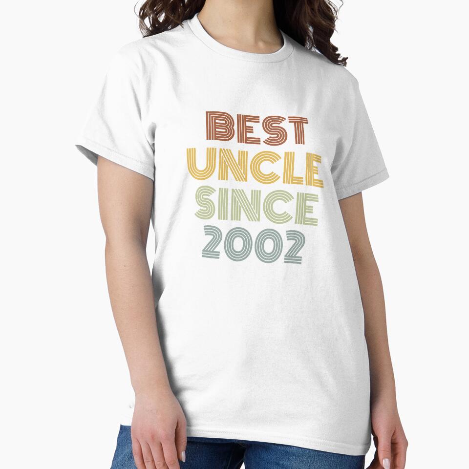 Best Uncle Since 2002 by Vanover Designs