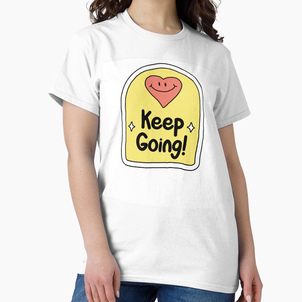 Outlined doodle Keep Going by CapriCreatives