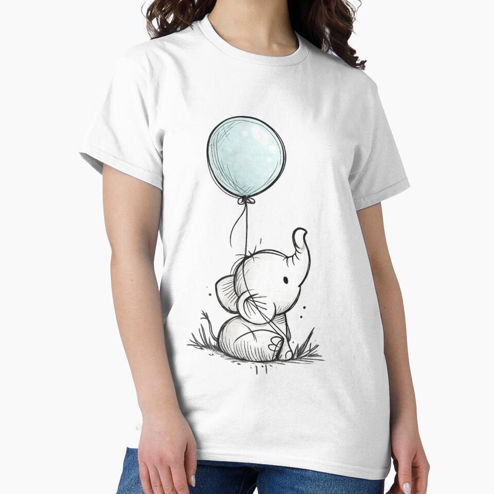 CSK 27 – Little Elephant with Balloon by CSK27