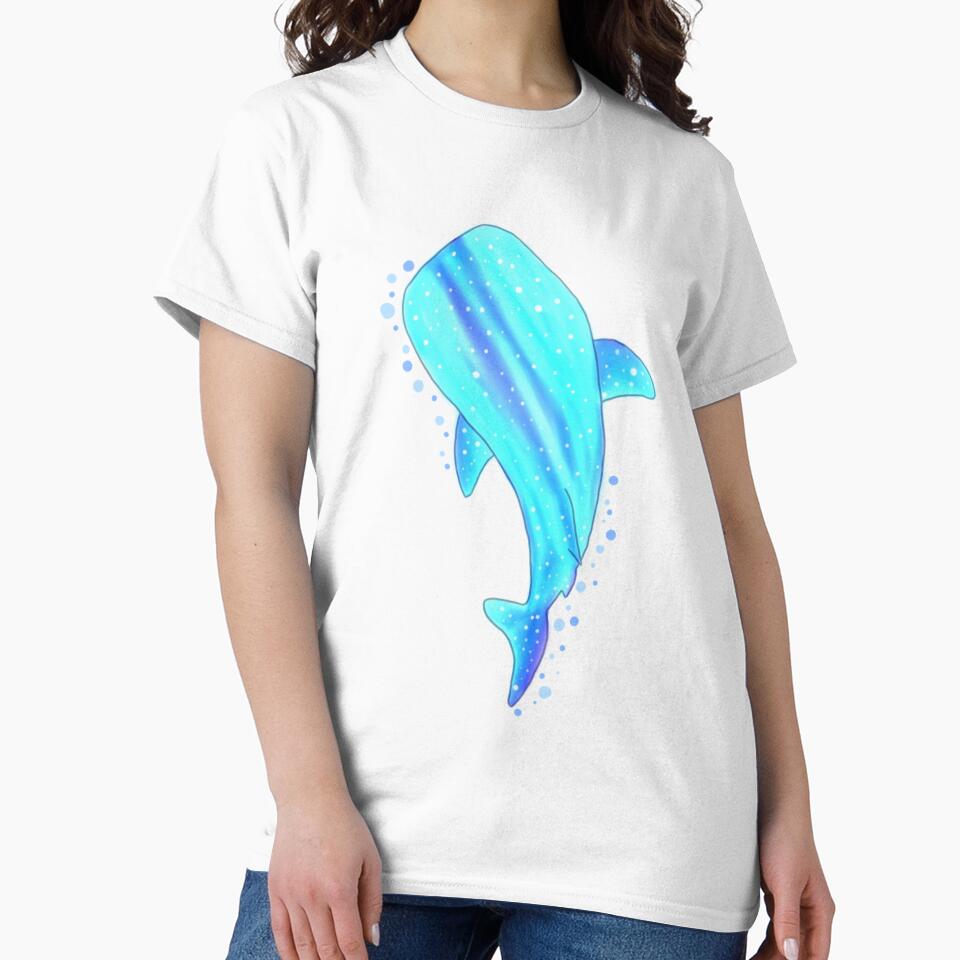 whale shark blue by NouveauUShh