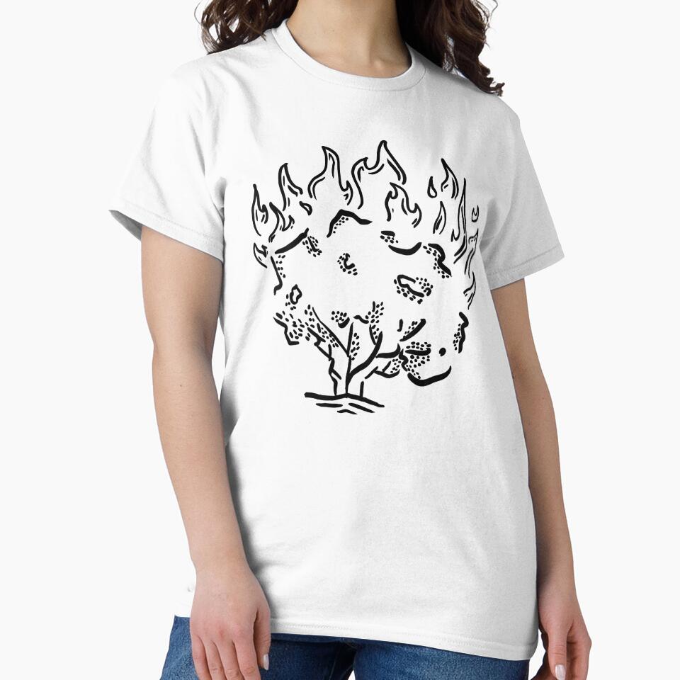 Minimalist Burning Bush Design by Sons of David