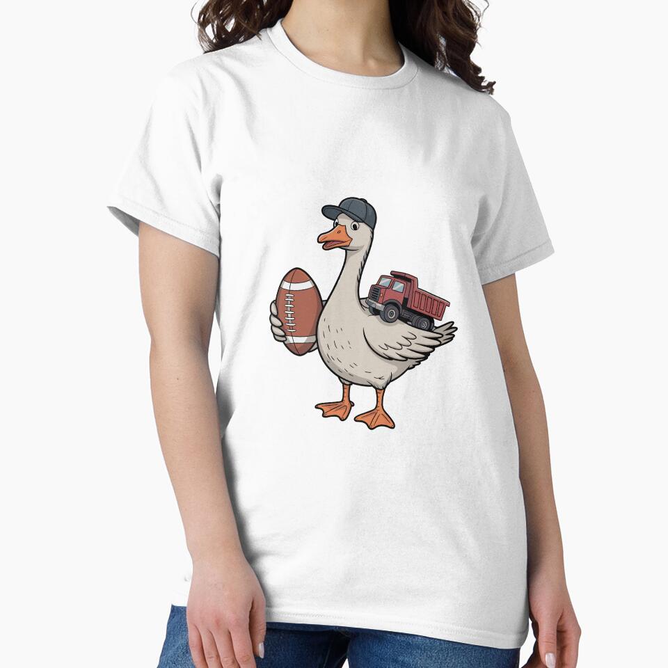 Outnumbered By Boys Funny Boy Mom Goose by MuniraWearify