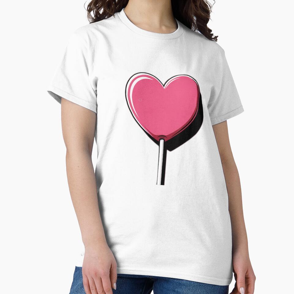 Valentines Day pink lollipop heart,Valentine lollipop, valentine heart,valentine art,valentine design by Expressions-Sel