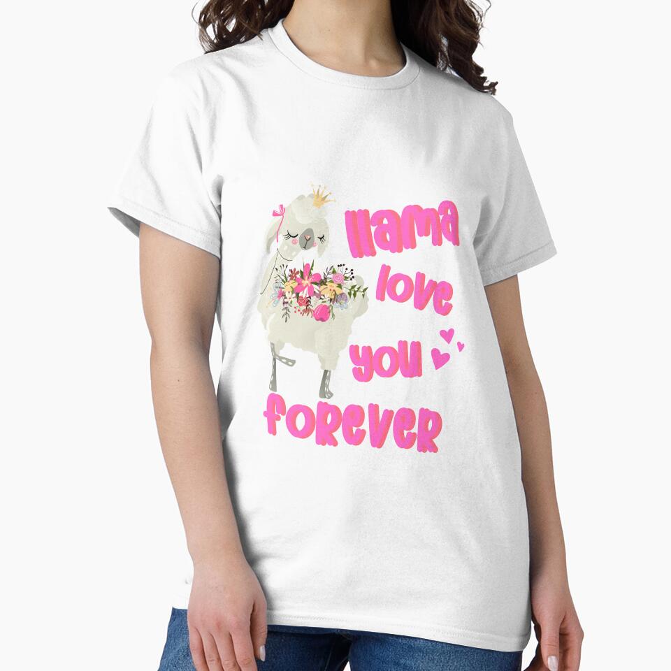 Llama Love You Forever Cute Gift Ideas for This Valentine by kongju