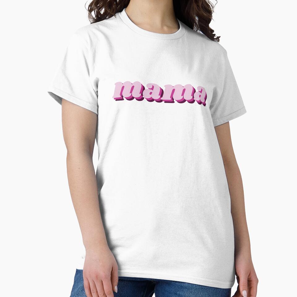 girl mama (pink) by eighteenandpine