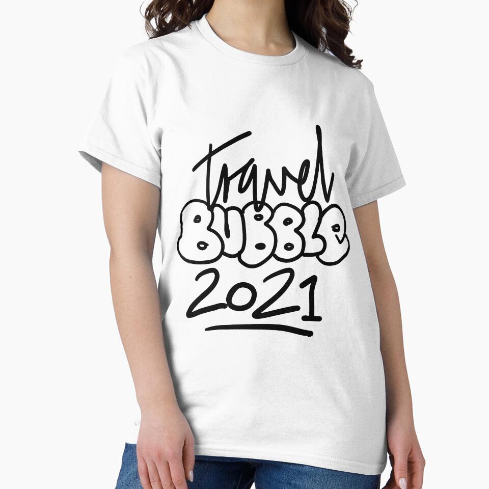 Travel Bubble T-Shirt, Australian Travel Bubble 2021 Shirt, Funny Australian and New Zealand Travel Bubble Tee by sketchNkustom
