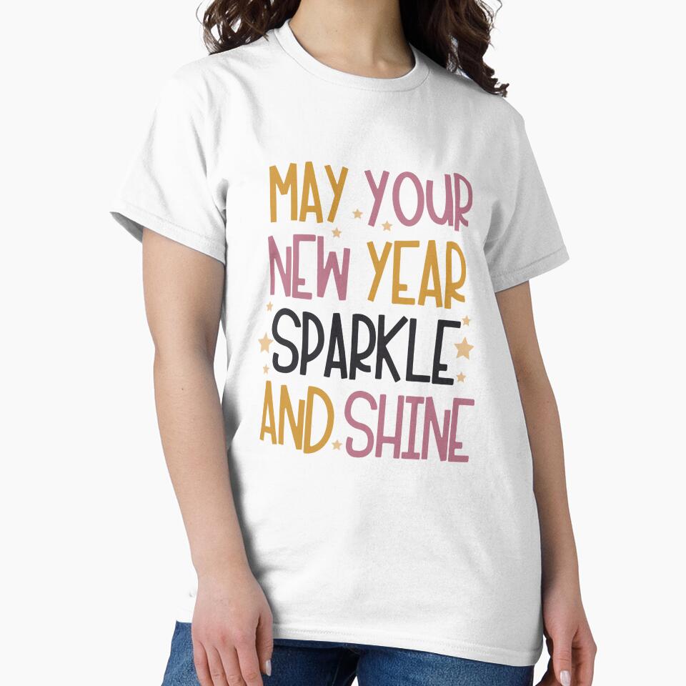 May your new year sparkle - New Year Eve Party | Celebration | Fun and Cheer by Illuztratesvg