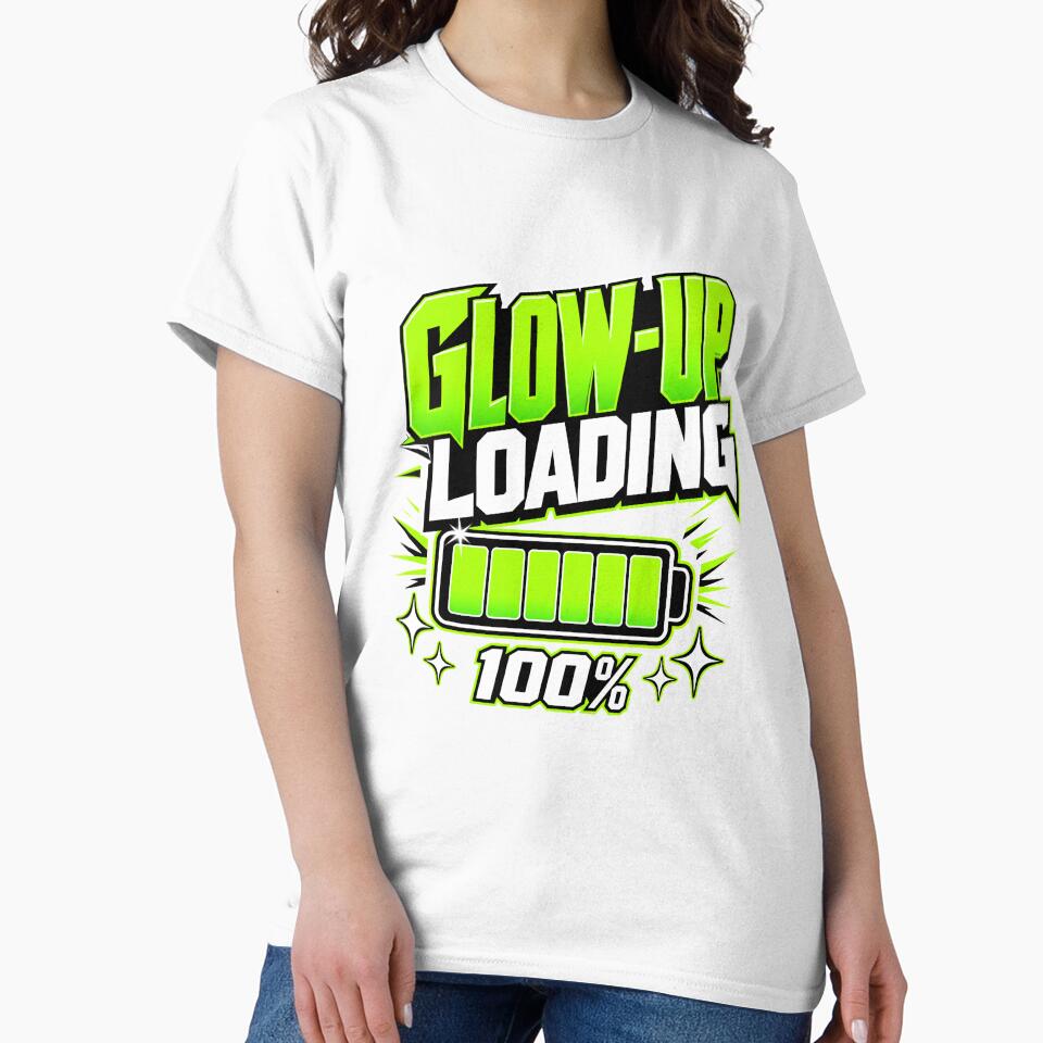 Glow-Up Loading Battery Meme by pirminio