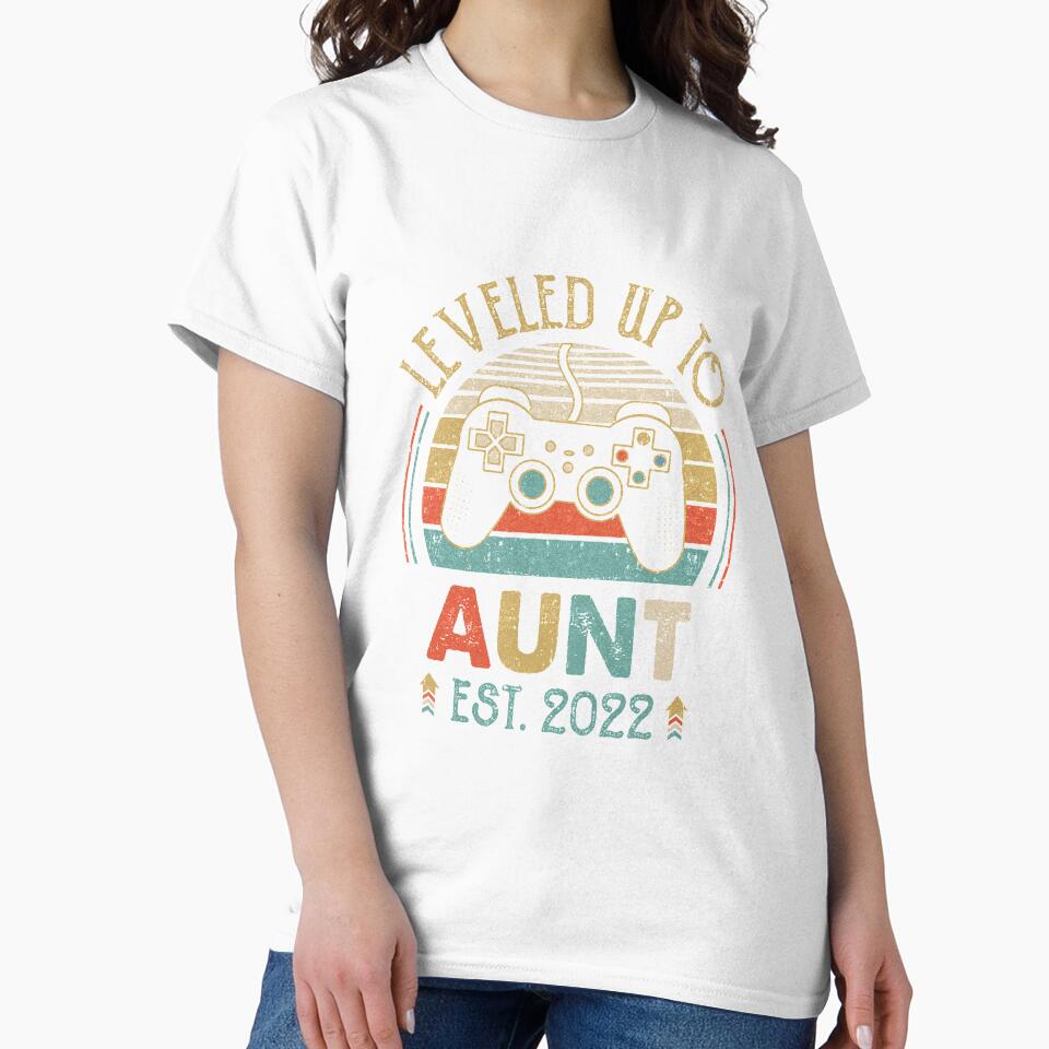 Leveled Up To Aunt 2022 Video Game Promoted To Aunt by Kayla Alice Mooney