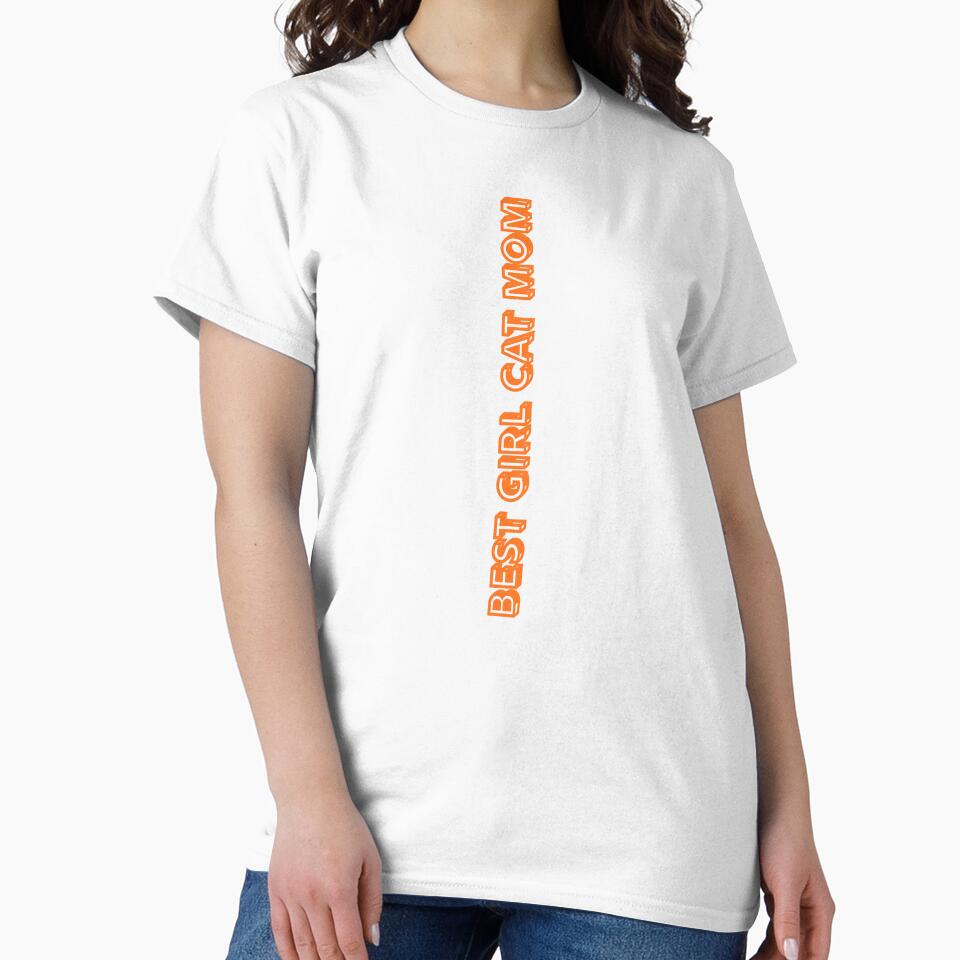 Best Girl Cat Mom — Proud Mom of a Girl Cat Gift for Cat Lovers by Sixième Studio