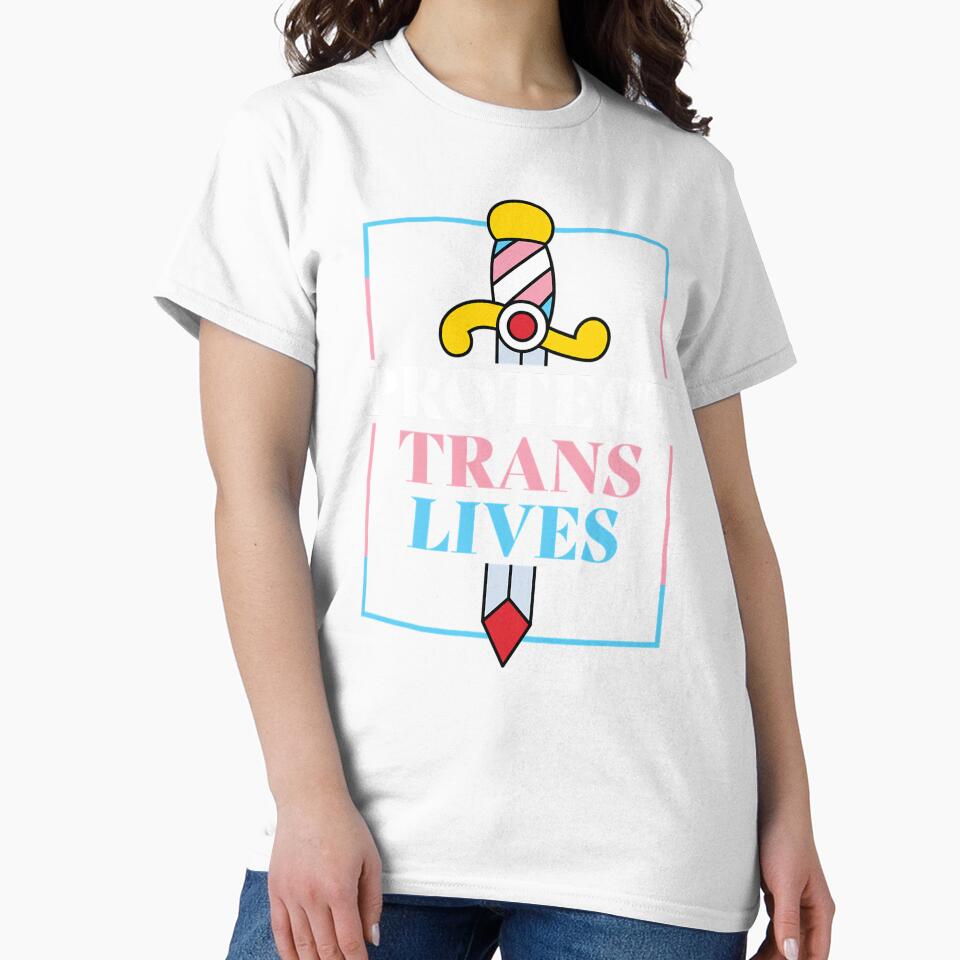 Protect Trans Lives Trans Pride Dagger by wardkathleen8