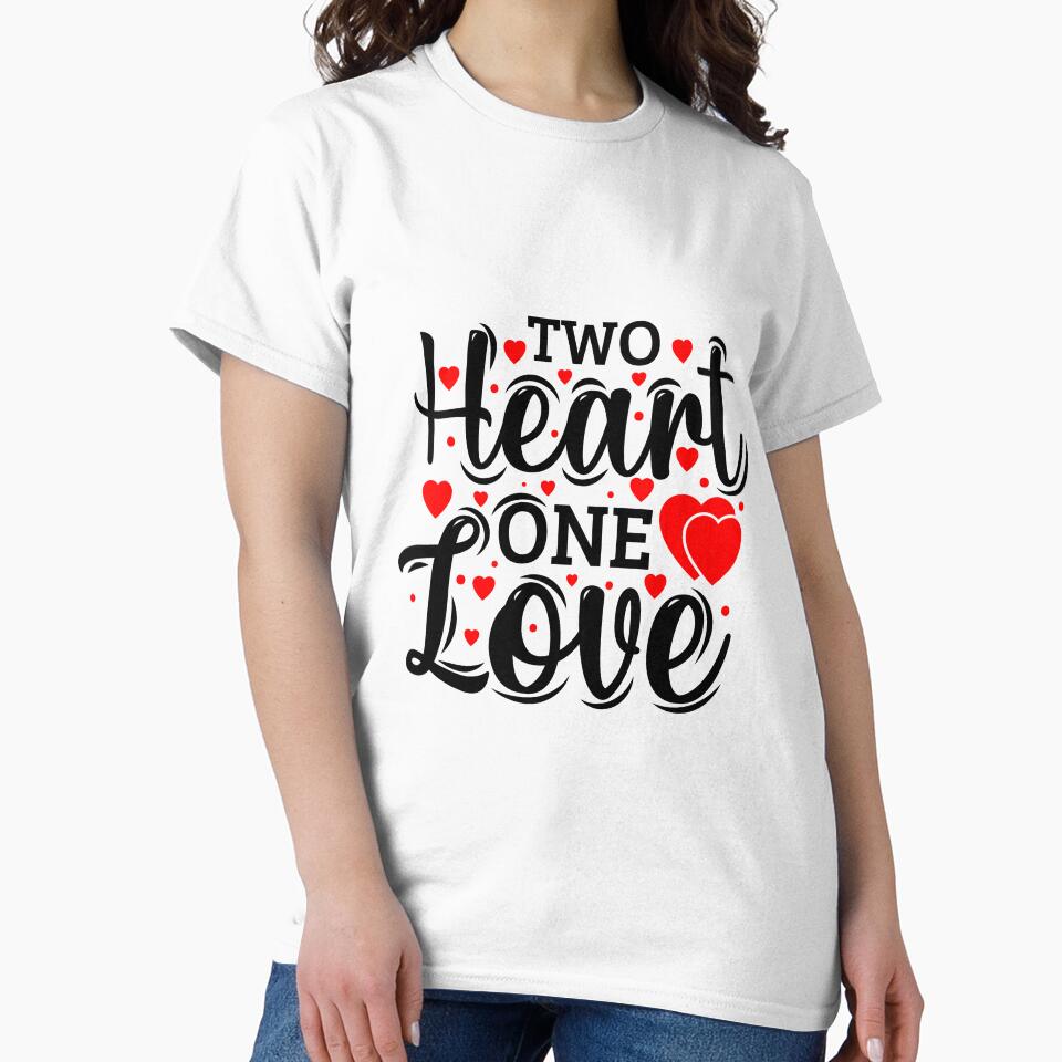 Two heart one love valentine by ShopMaxiDesigns