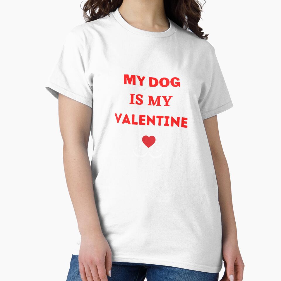 My dog is my valentine by Helloboutique