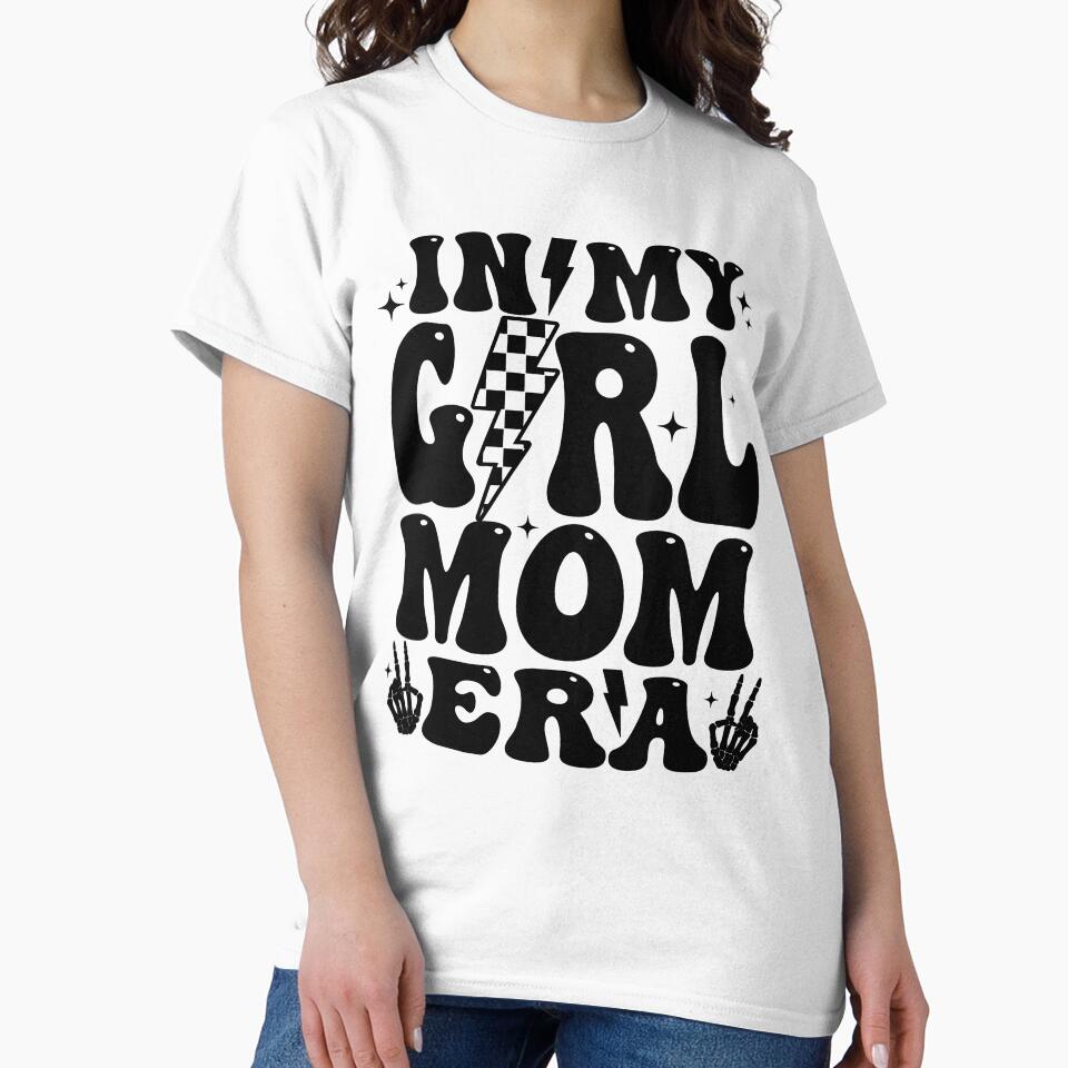 Copy of In My Girl Mom Era Retro Expecting Mom Gender Reveal Gift by i-longmanshop