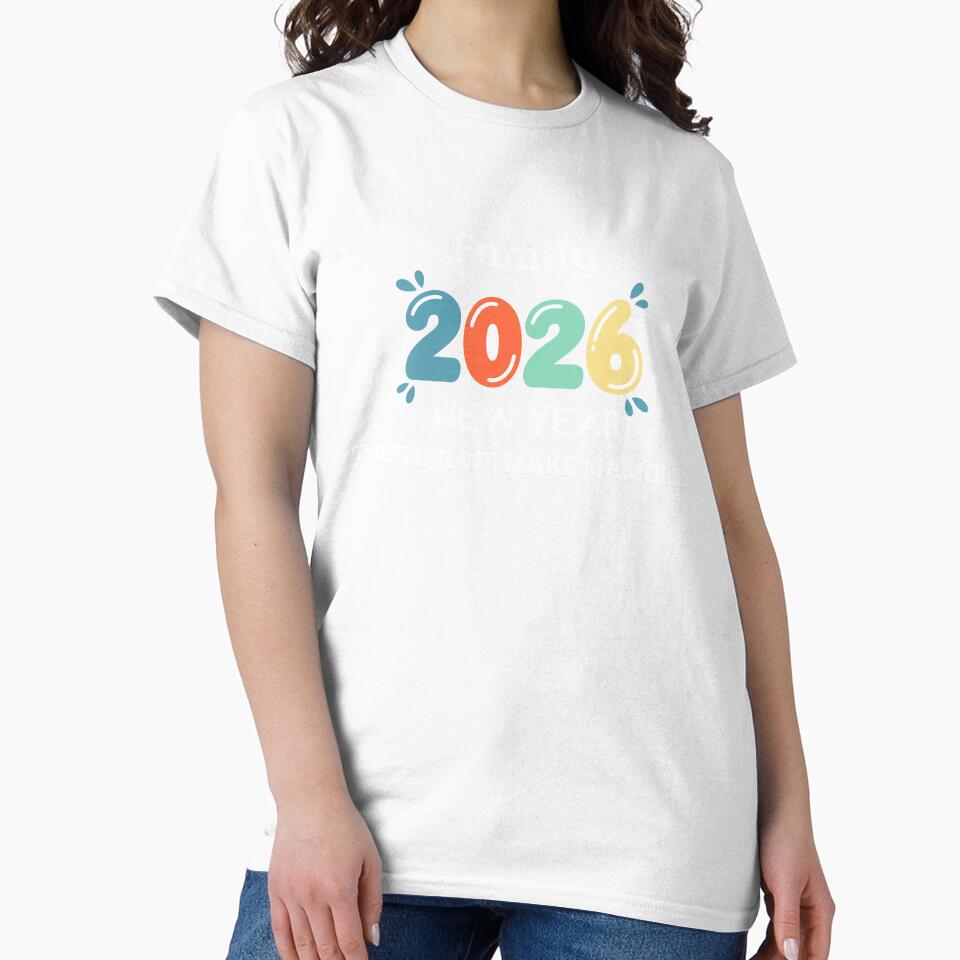 Happy New Year Crew 2026 Family Matching style memorie moments by adjamine