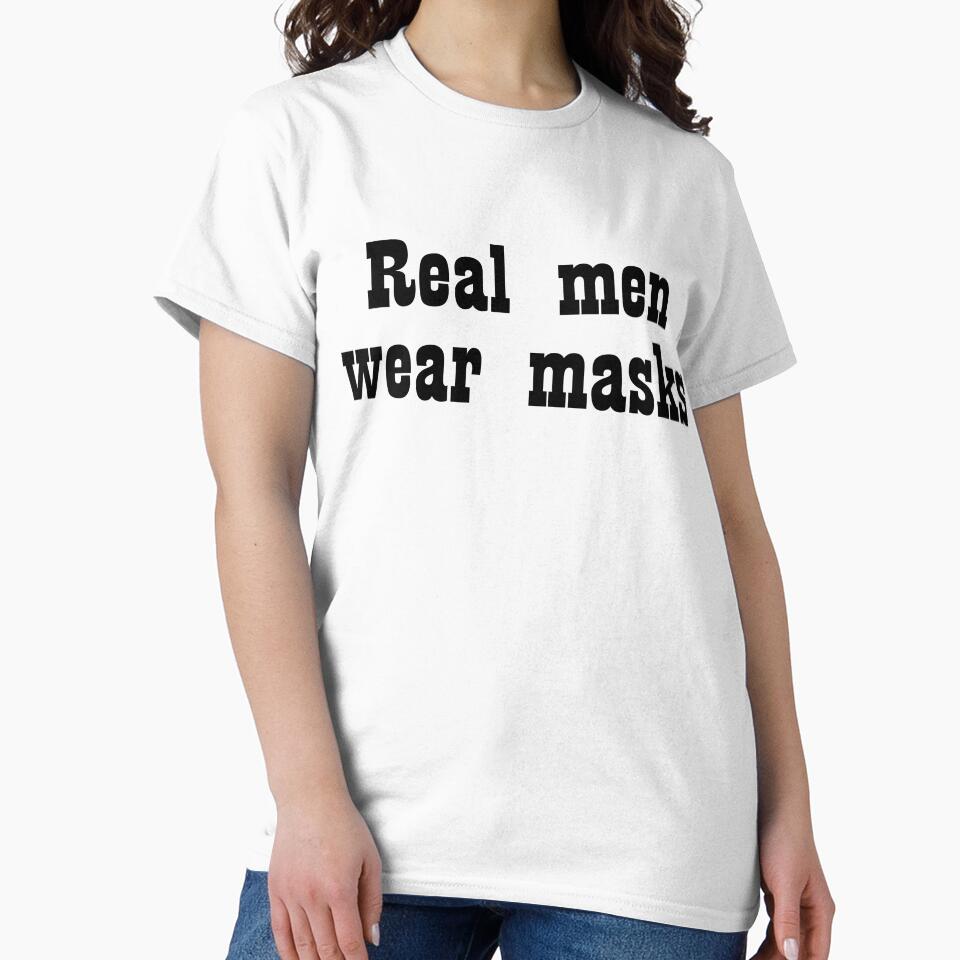 Real men wear masks by mallufun
