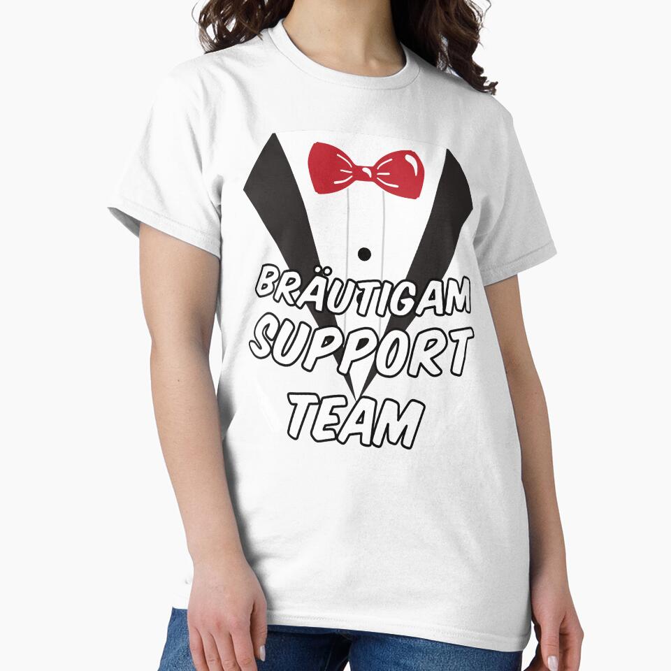 Bachelor Party Groom Support Team by MaximWundersee