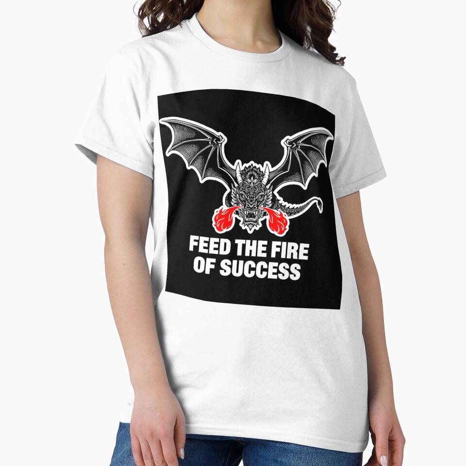 Feed the fire of success design by Motivated Sensei